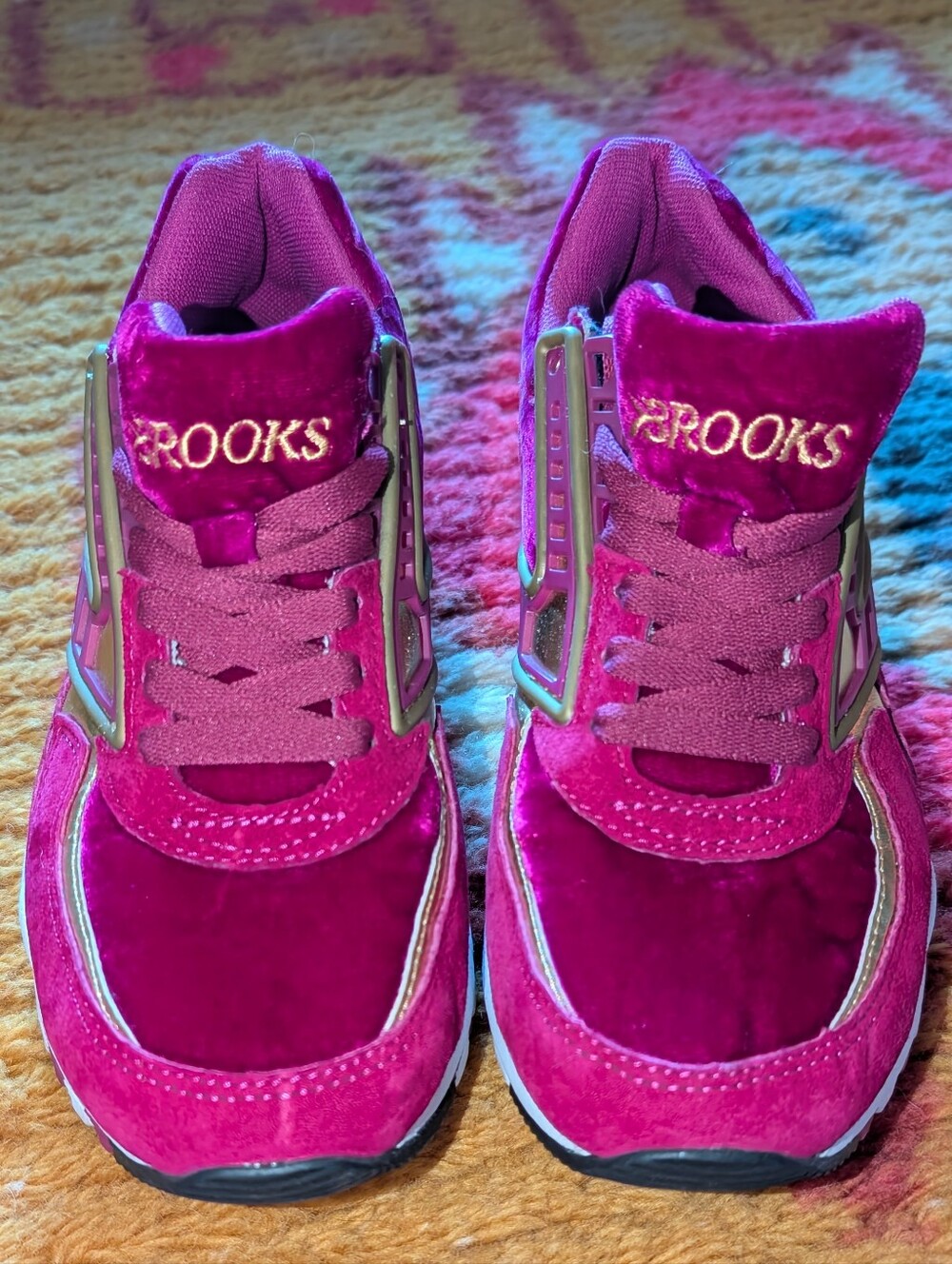 Brooks Women’s Magenta Velvet Running Sneakers